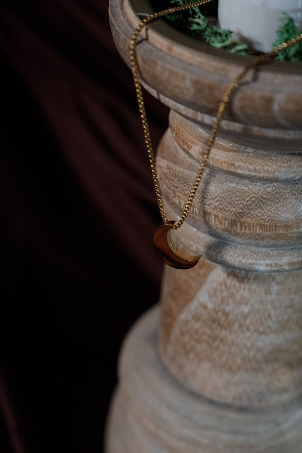 Lunar Cresent Necklace