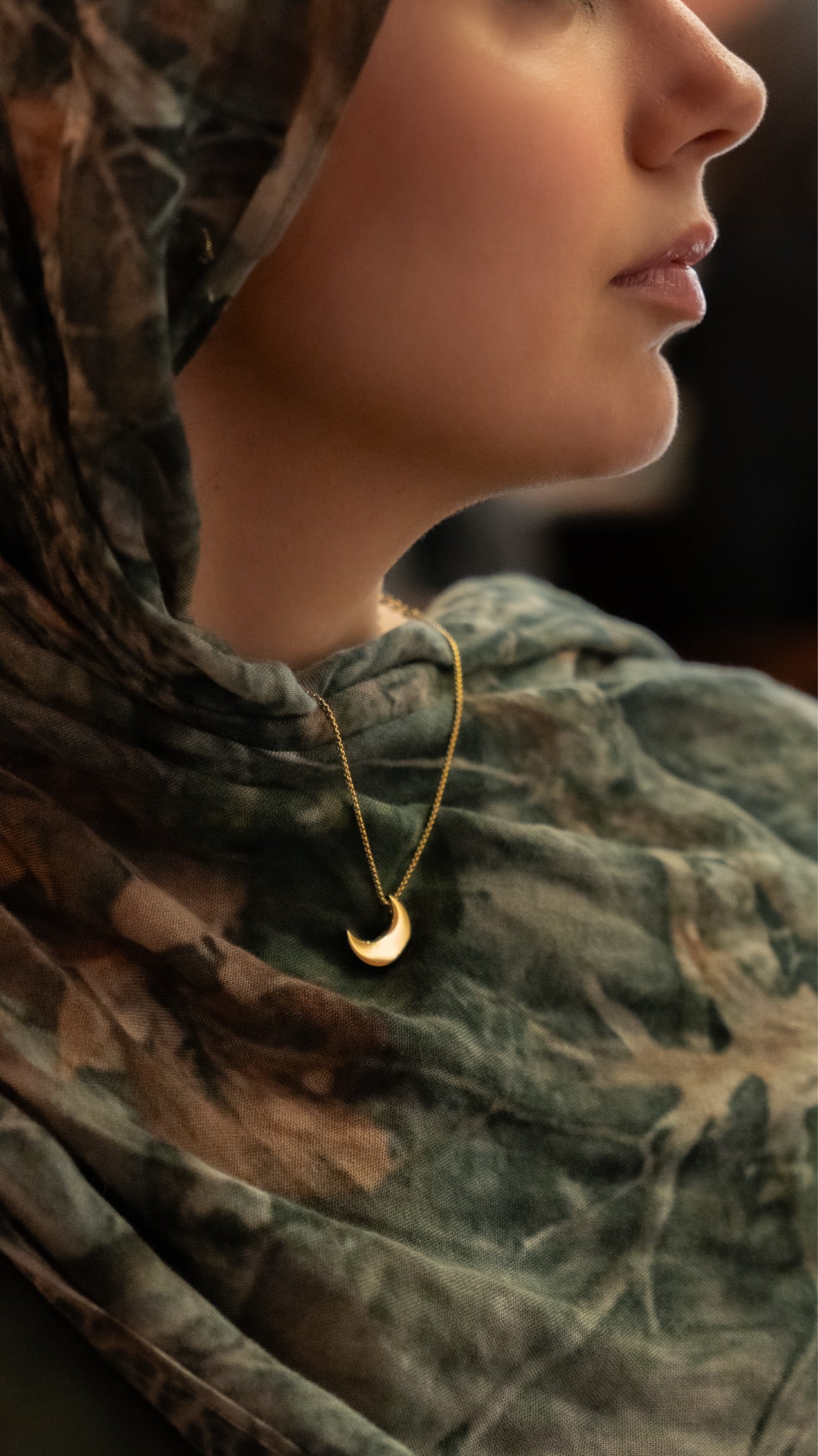 Lunar Cresent Necklace